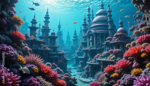 Underwater City Fantasy Dream