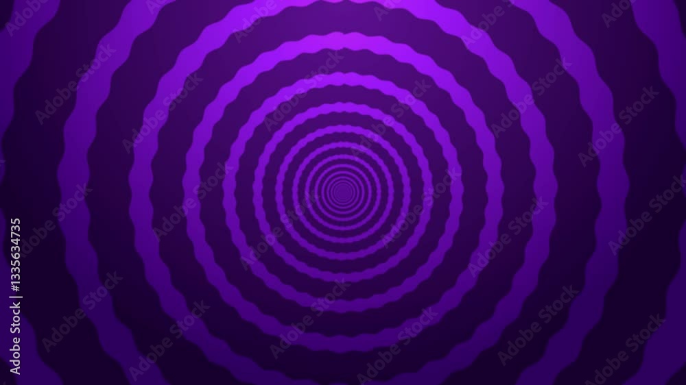 Dynamic purple spiraling pattern for digital backgrounds, motion graphics projects, creative presentations, video overlays, and app designs
