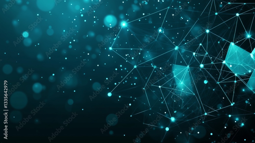 Fototapeta premium Abstract Technology Network Design