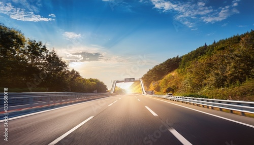 Driving at highway with speed limitation of 110 kmh- 81839