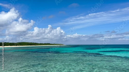 沖縄　波照間島　ニシ浜　波照間ブルー	