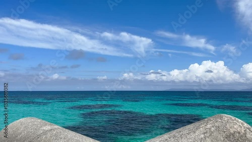 沖縄　波照間島　ニシ浜　波照間ブルー	