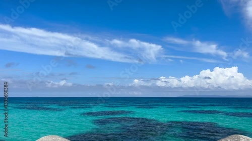 沖縄　波照間島　ニシ浜　波照間ブルー	