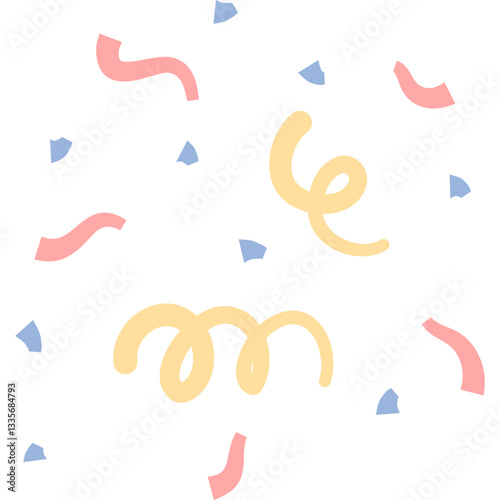 Birthday party confetti