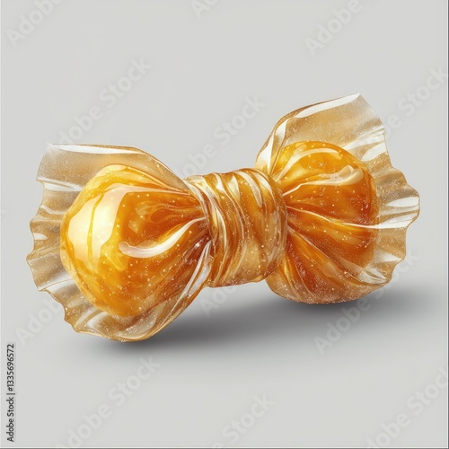 Yellow wrapped candy