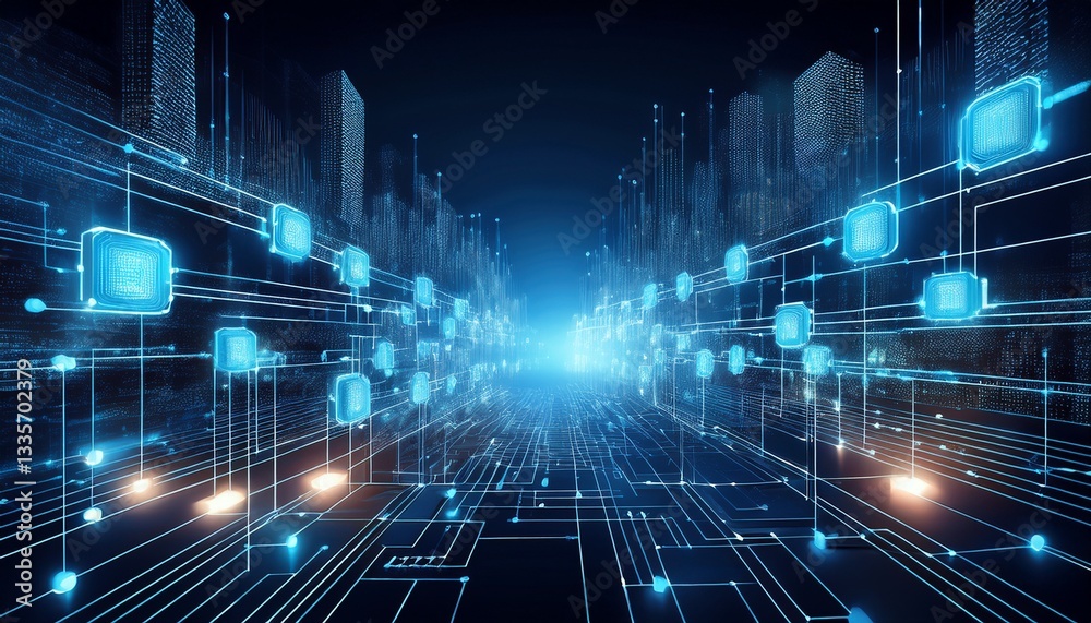Blockchain technology background. Cryptocurrency fintech blockchain network and programming concept. Abstract Segwit. Abstract concept programming network chain block fintech cryptocurrency background Blockchain technology background. Cryptocurrency fintech blockchain network and programming concept. Abstract Segwit. Abstract concept programming network chain block fintech cryptocurrency background