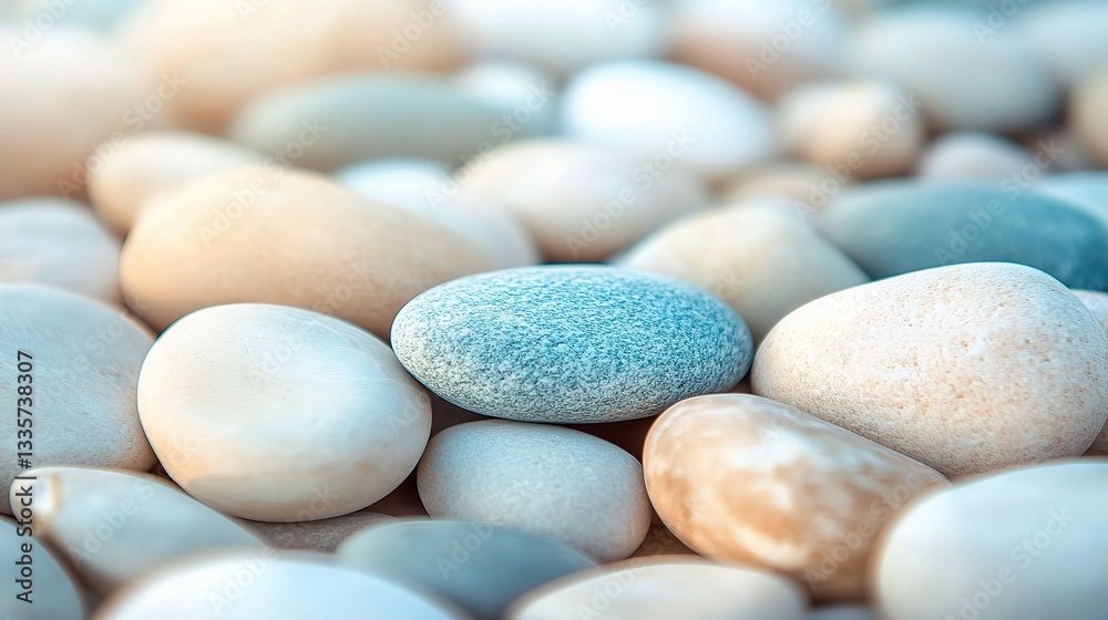 Coastal Zen: A serene collection of smooth, pastel-hued stones, artfully arranged, evokes a sense of calm and tranquility. Their gentle textures and varied colors invite contemplation and mindfulness. Coastal Zen: A serene collection of smooth, pastel-hued stones, artfully arranged, evokes a sense of calm and tranquility. Their gentle textures and varied colors invite contemplation and mindfulness.