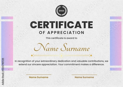 award certificate template design, Certificate of Appreciation template, Certificate of achievement, awards diploma. day 175