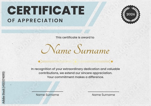 award certificate template design, Certificate of Appreciation template, Certificate of achievement, awards diploma. day 179