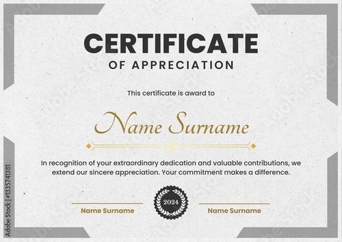 award certificate template design, Certificate of Appreciation template, Certificate of achievement, awards diploma. day 189