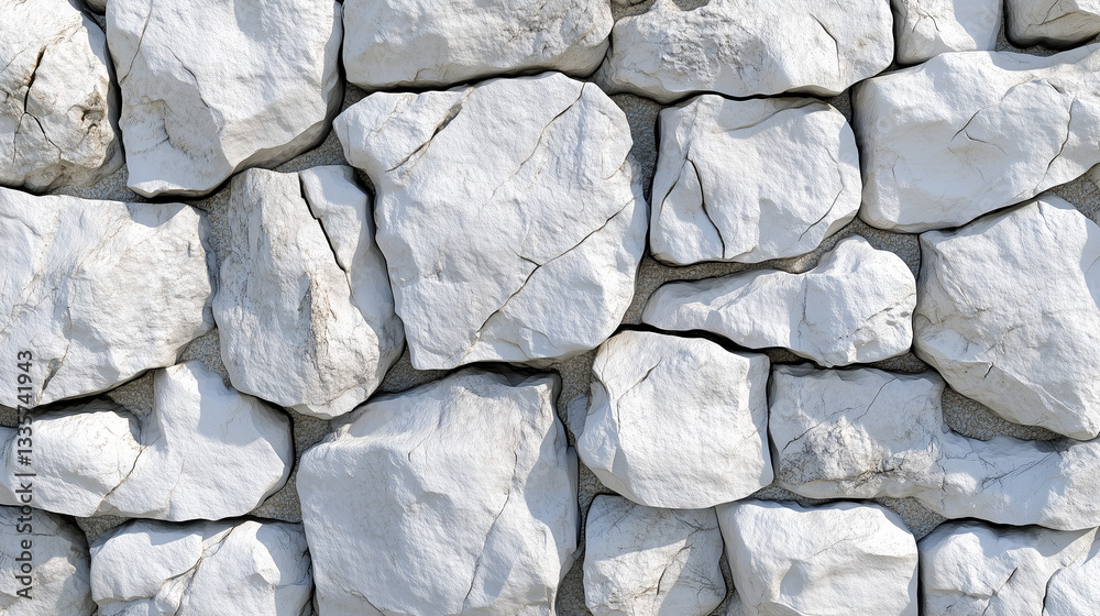 Flat stone texture, top view