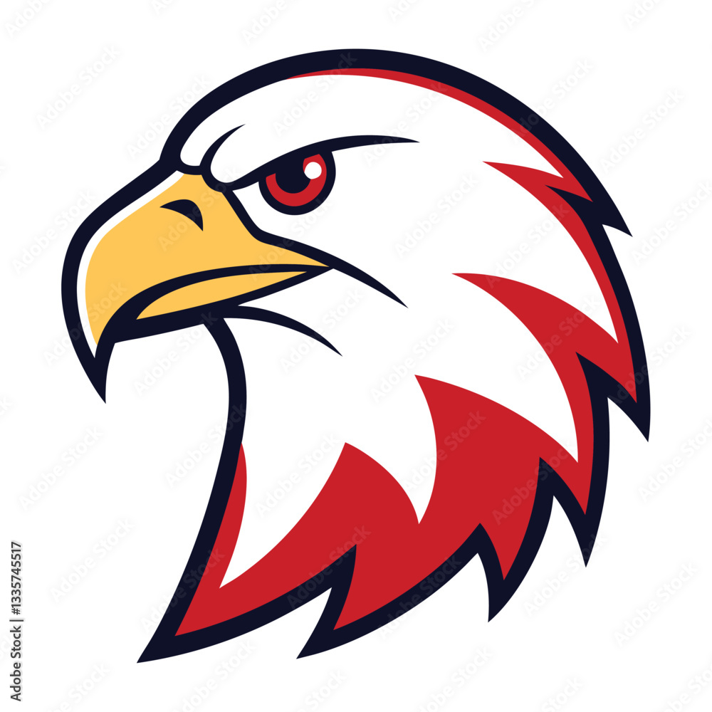 Obraz premium bald eagle head