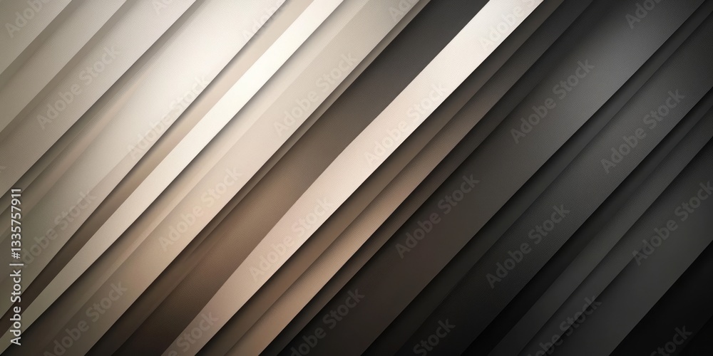 Angled layers of beige gray and black create abstract design Angled layers of beige gray and black create abstract design