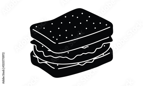 Stacked Delicious Club Sandwich