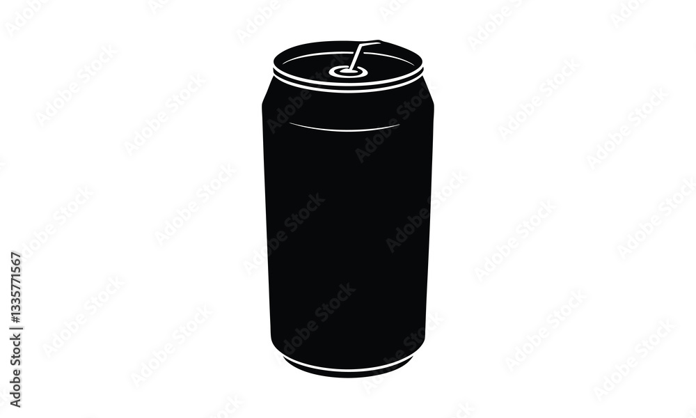 Tall Sleek Aluminum Can