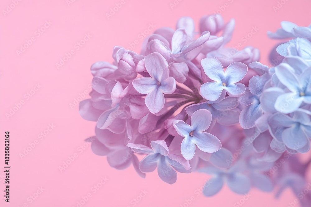 Obraz premium Lilac Blossom Delights: A Pastel Dream of Spring
