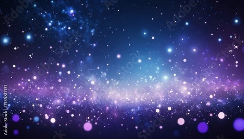 Wallpaper Mural Cosmic Action, Stars and Nebulae, Outer Space, Digital Artwork, Night Sky, Wide View, Mystical Universe Torontodigital.ca