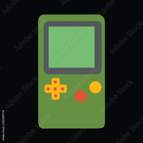 Retro 80s Vibe Vector Illustration Design