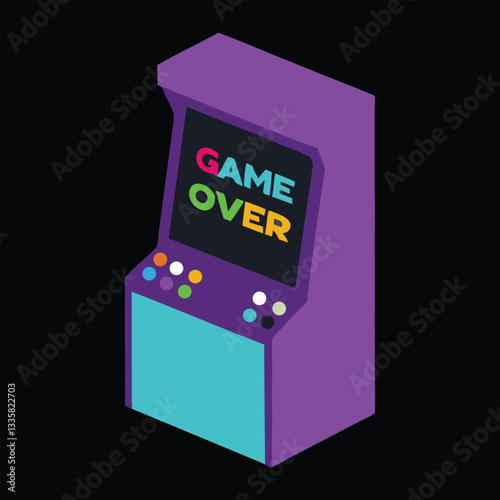 Classic 80s Vector Illustration and Clipart Art
