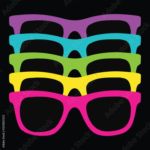 Nostalgic 80s Clipart and Vector Illustration Pack
