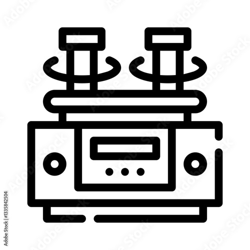 centrifuge line icon