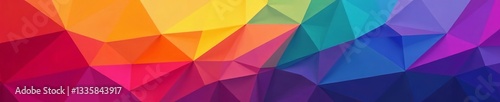Abstract geometric design in lgbtq rainbow colors, abstract, lgbtq