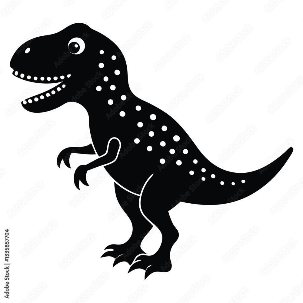 Tyrannosaurus T-Rex Dinosaur Illustration. Tyrannosaurus T-Rex Dinosaur Illustration.