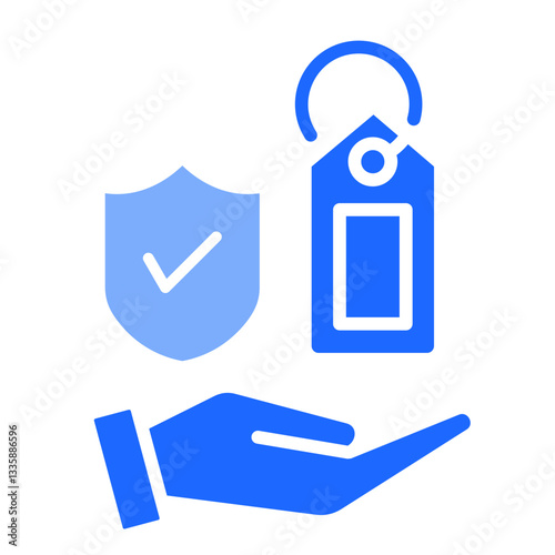 Brand Protection Strategy  Icon Element For Design	