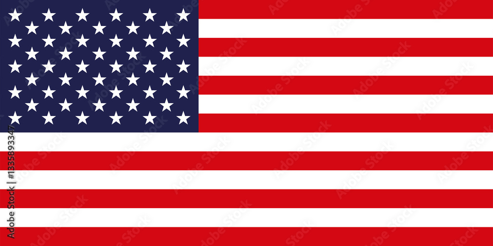 Obraz premium The American flag