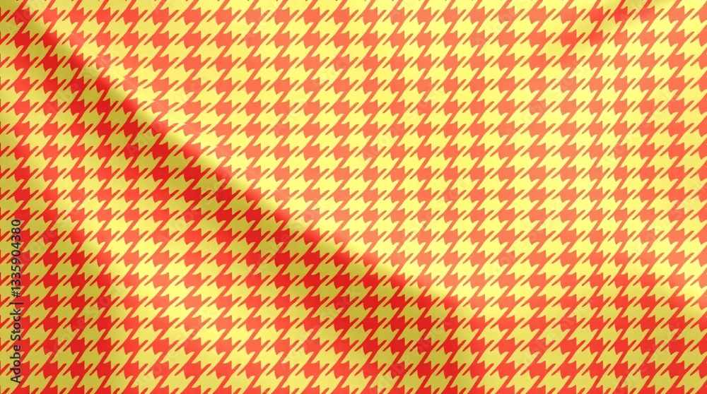 Abstract Textile Pattern with Shadows, Classic Houndstooth Fabric isolated on transparent background Abstract Textile Pattern with Shadows, Classic Houndstooth Fabric isolated on transparent background