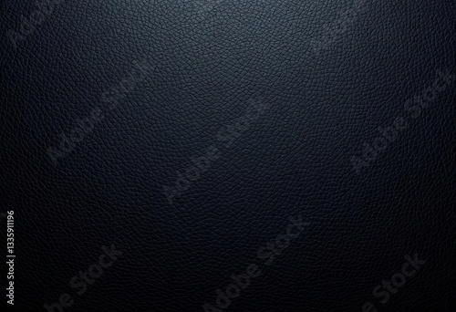 Wallpaper Mural Deep black leather texture, panoramic view, rich grain, leather, dark Torontodigital.ca