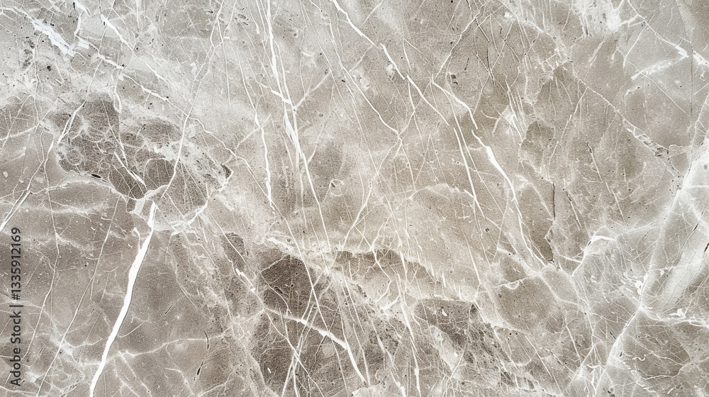 Obraz premium Seattle Ash marble, muted gray with light white veining, modern and neutral for stylish decor