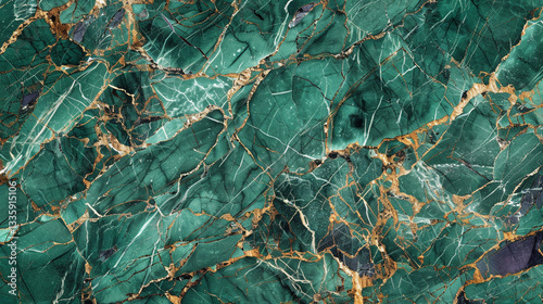 Velvet Lagoon marble, deep emerald green with flowing veins, bold and elegant for sophisticated interiors