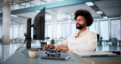 Customer Care Agent Providing Support Through Video Conferencing