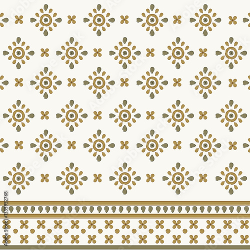 Hashtag CADS Traditional corner design. Batik design print, Block print. EPS file format. 