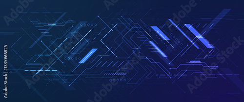 futuristic technology abstract background. Abstract futuristic curve digital line design.Modern futuristic design.Digital landscape pattern technology.Vector illustration.