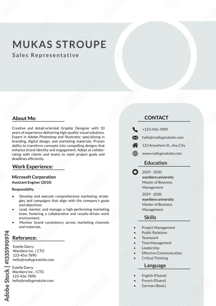 Standout Modern Resume Templates for Career Advancement