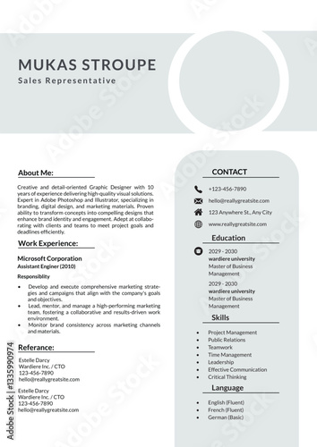 Standout Modern Resume Templates for Career Advancement