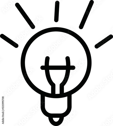 lamp vector icon