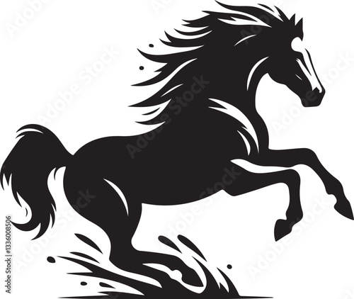Majestic Running Horse Vector Pack