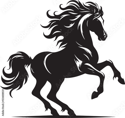 Majestic Running Horse Vector Pack