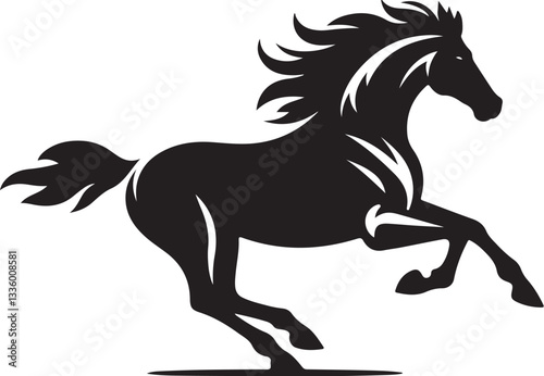 Majestic Running Horse Vector Pack