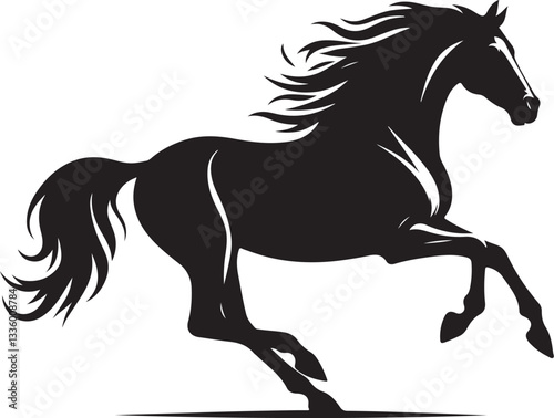 Majestic Running Horse Vector Pack