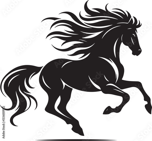 Majestic Running Horse Vector Pack