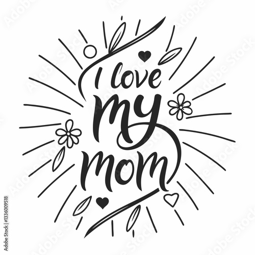 Wallpaper Mural Minimalist Mother’s Day Typography – Editable SVG
 Torontodigital.ca