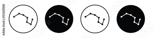 Constellation vectors icons graphics pack