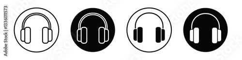 Ear muffs vectors icons graphics pack
