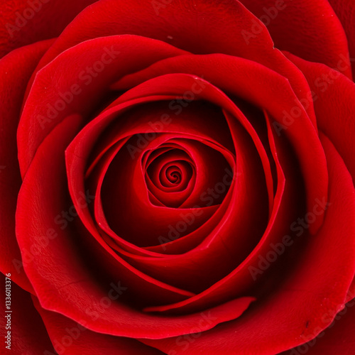 red rose macro photo