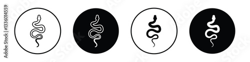 Snake vectors icons graphics pack