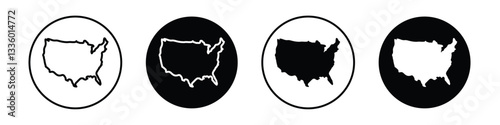 State country vectors icons graphics pack